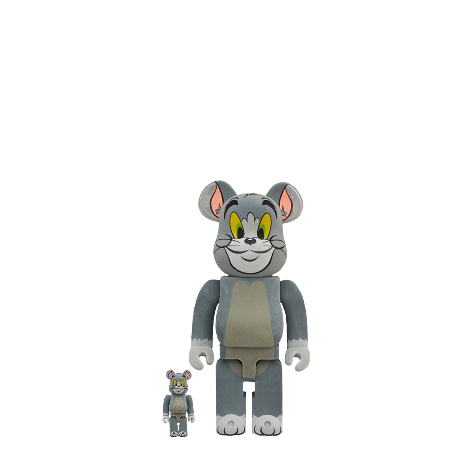 Bearbrick Tom and Jerry: Tom Flocky 100% & 400% Set-PLUS