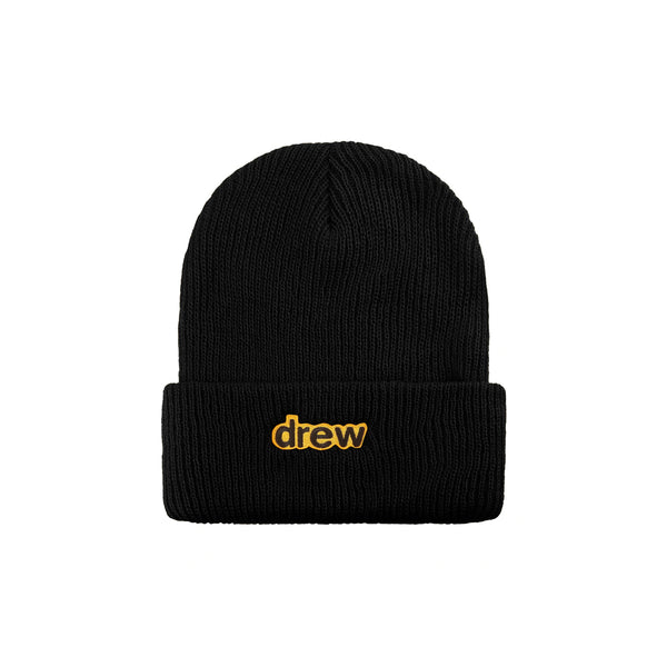 Drew House Secret Soft Rib Beanie Black