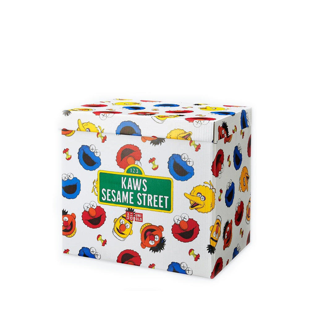 KAWS x Uniqlo Sesame Street Plush Toy Complete Box Set - Multi-PLUS