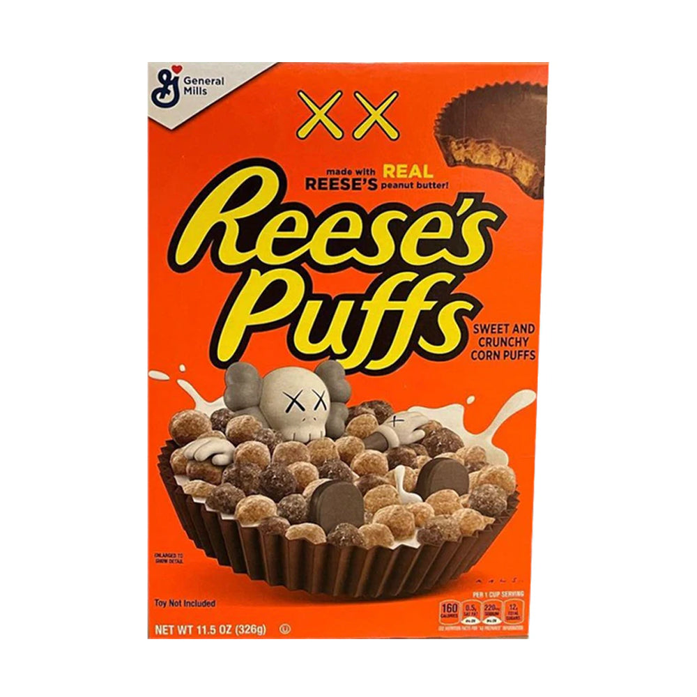 KAWS x Reese's Puffs Cereal (Regular Size)-PLUS