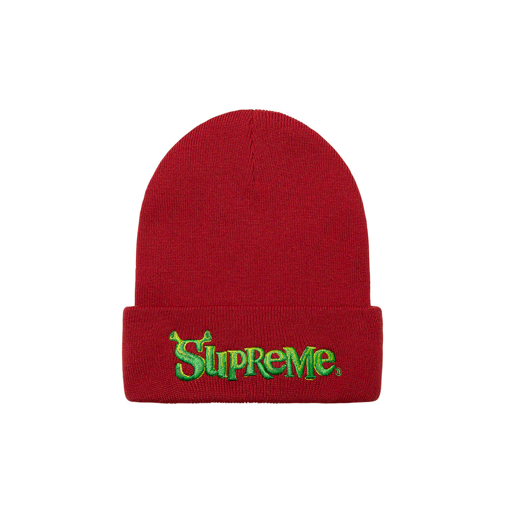 Supreme Shrek Beanie Red-PLUS