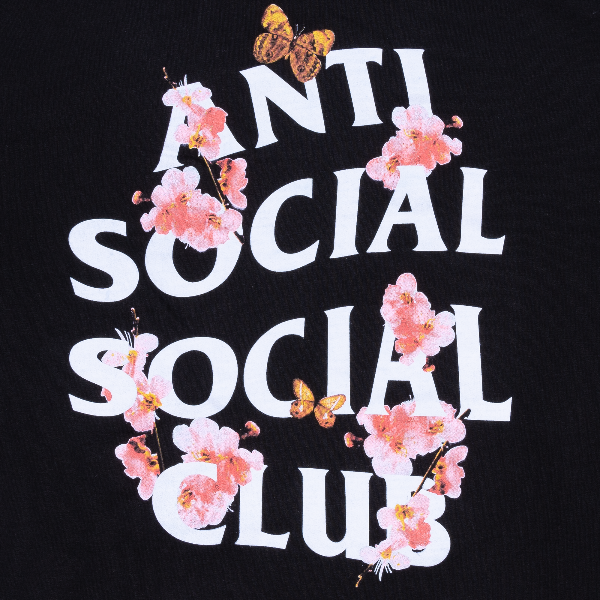 Anti Social Social Club Kkoch Hoodie Black-PLUS