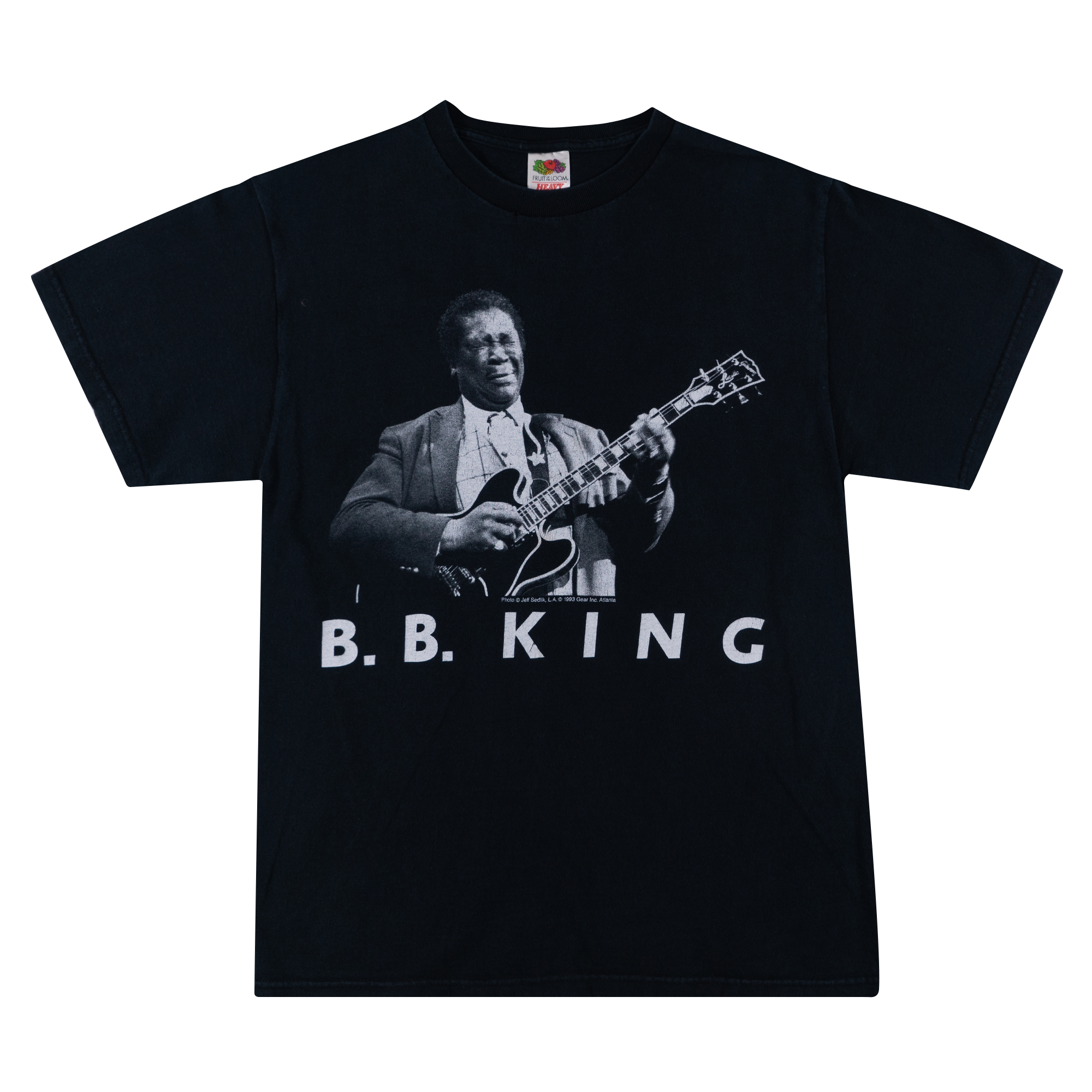 BB King 1993 Tee Black-PLUS
