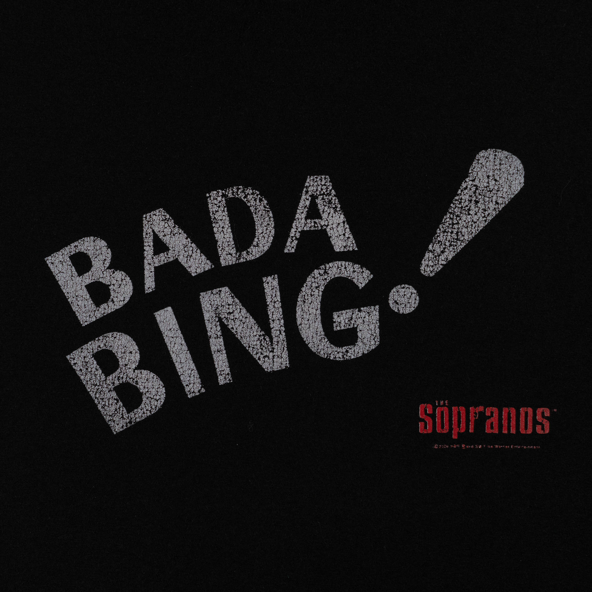 Bada Bing Sopranos Characters Tee Black-PLUS