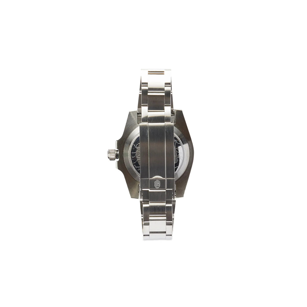 Bape Type 1 Bapex Watch Green & Silver (2022)-PLUS
