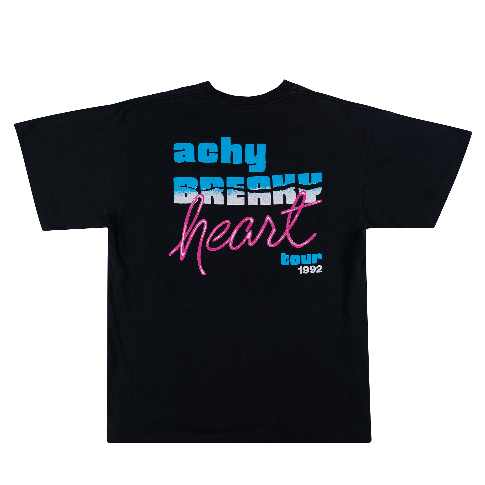 Billy Ray Cyrus Achy Breaky Heart Tour 1992 Tee Black-PLUS