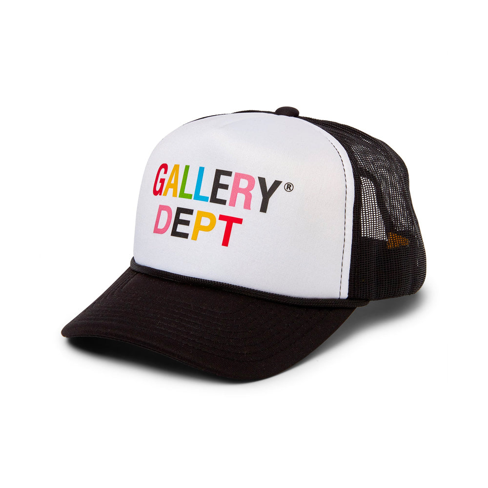 Gallery Dept. Beverly Hills Trucker Hat Black/White-PLUS