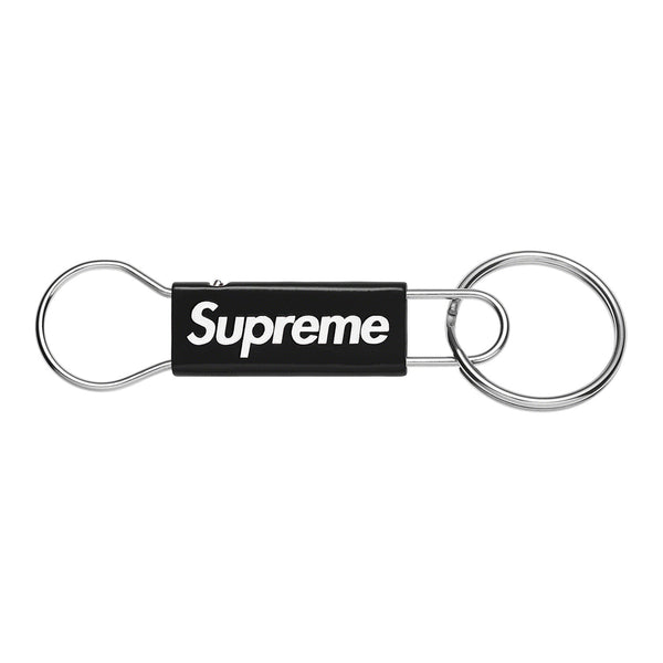 Supreme Clip Keychain Black | PLUS