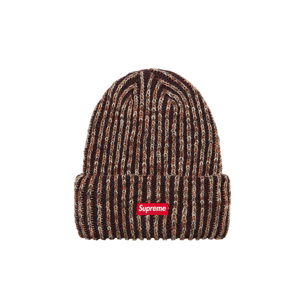 Supreme Rainbow Knit Loose Gauge Beanie Dark Brown (FW21)