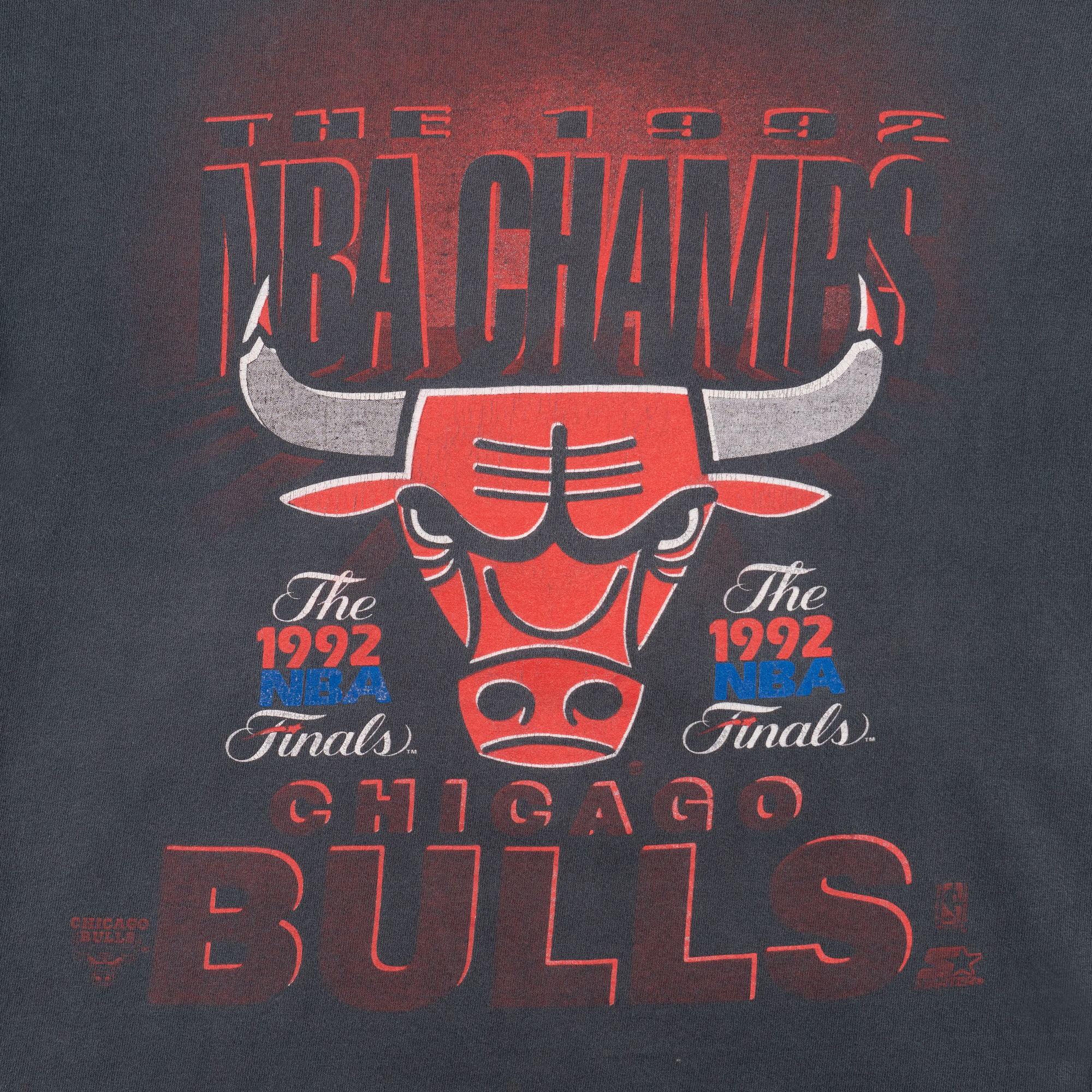 1992 Chicago Bulls NBA Champs Tee-PLUS