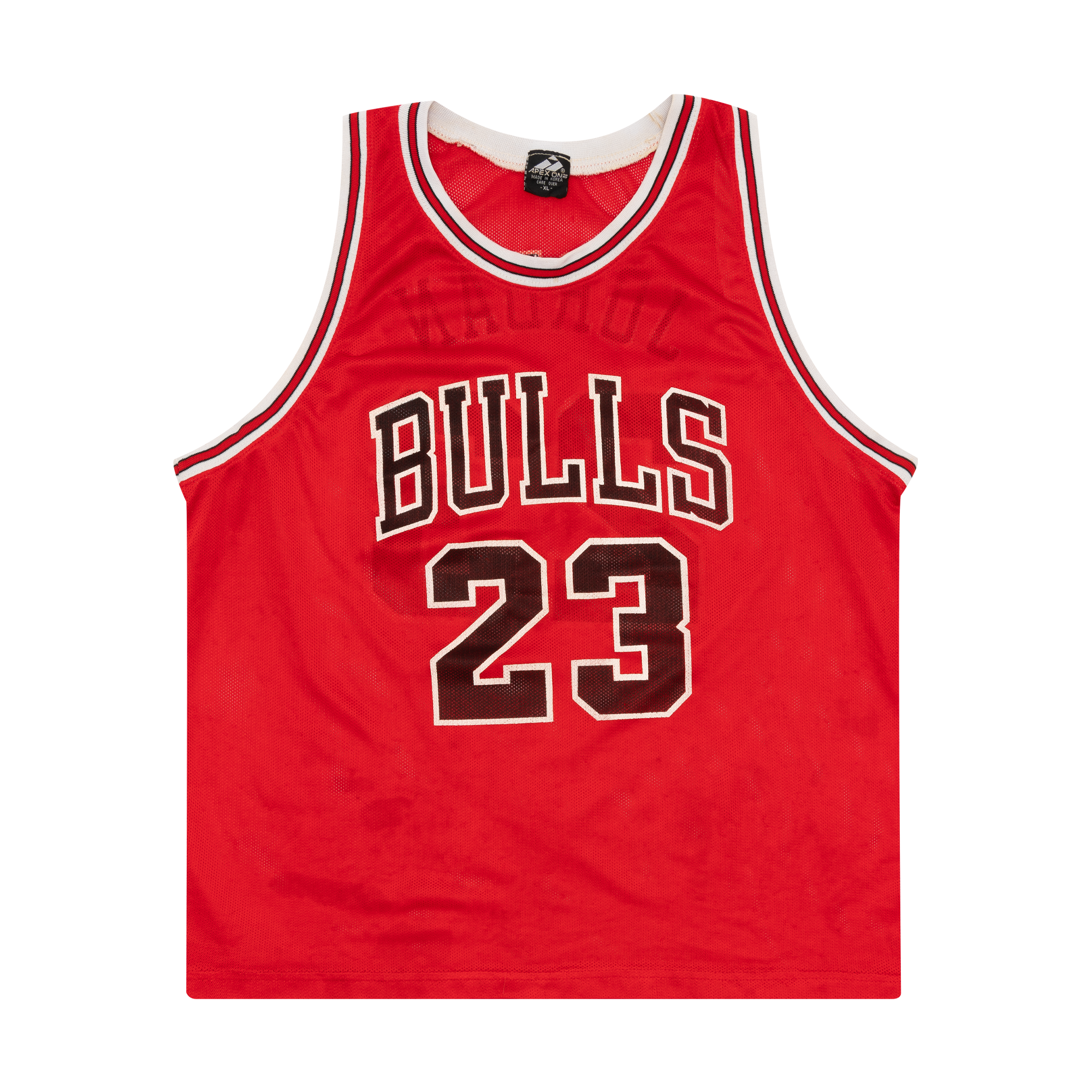 Chicago Bulls Apex One Michael Jordan Jersey Red-PLUS