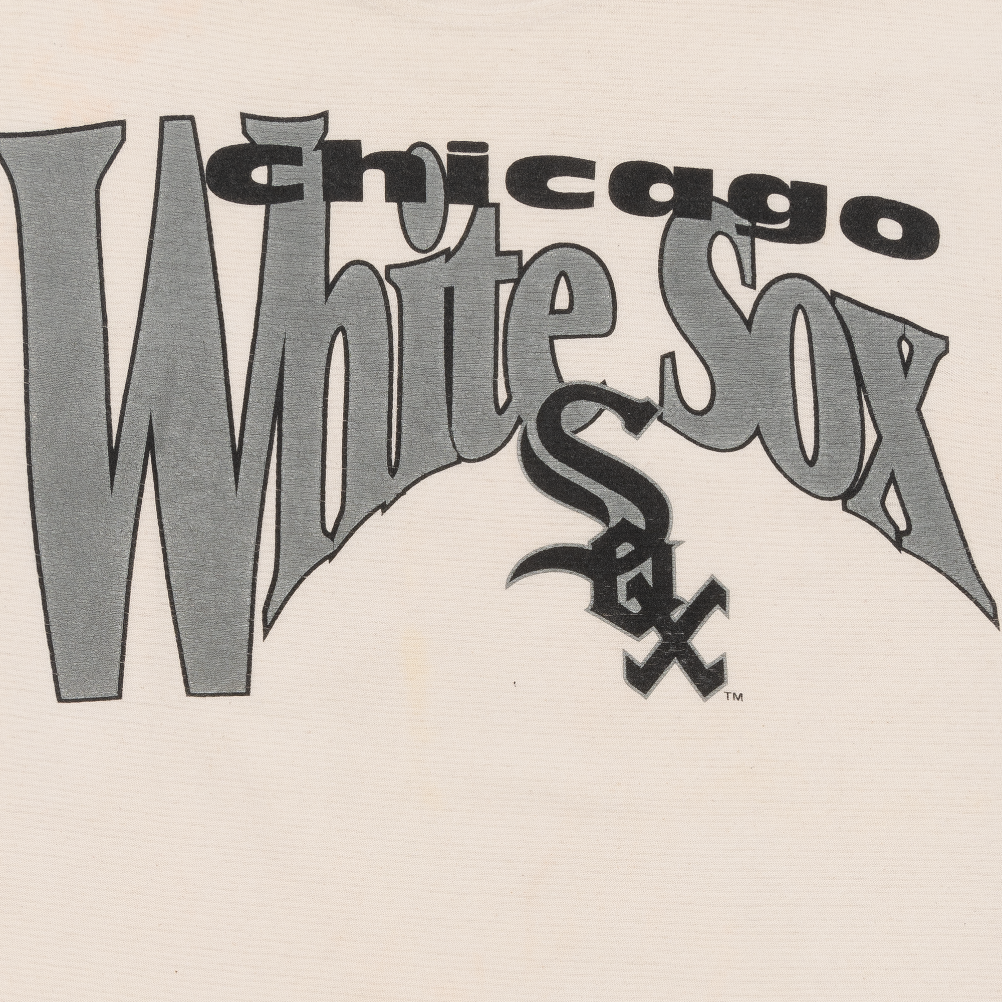 Chicago White Sox The Game Ribbed Tee Cream-PLUS