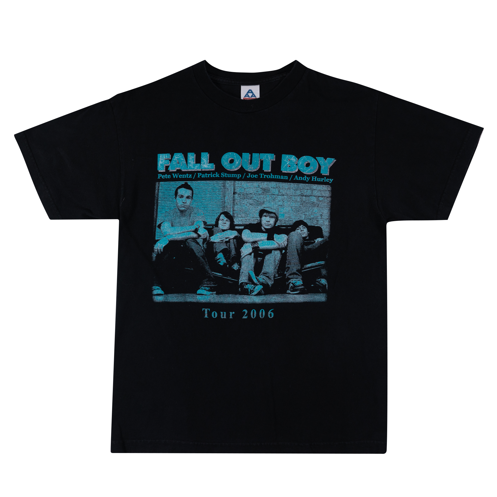 Fall Out Boy 2006 Tee Black-PLUS
