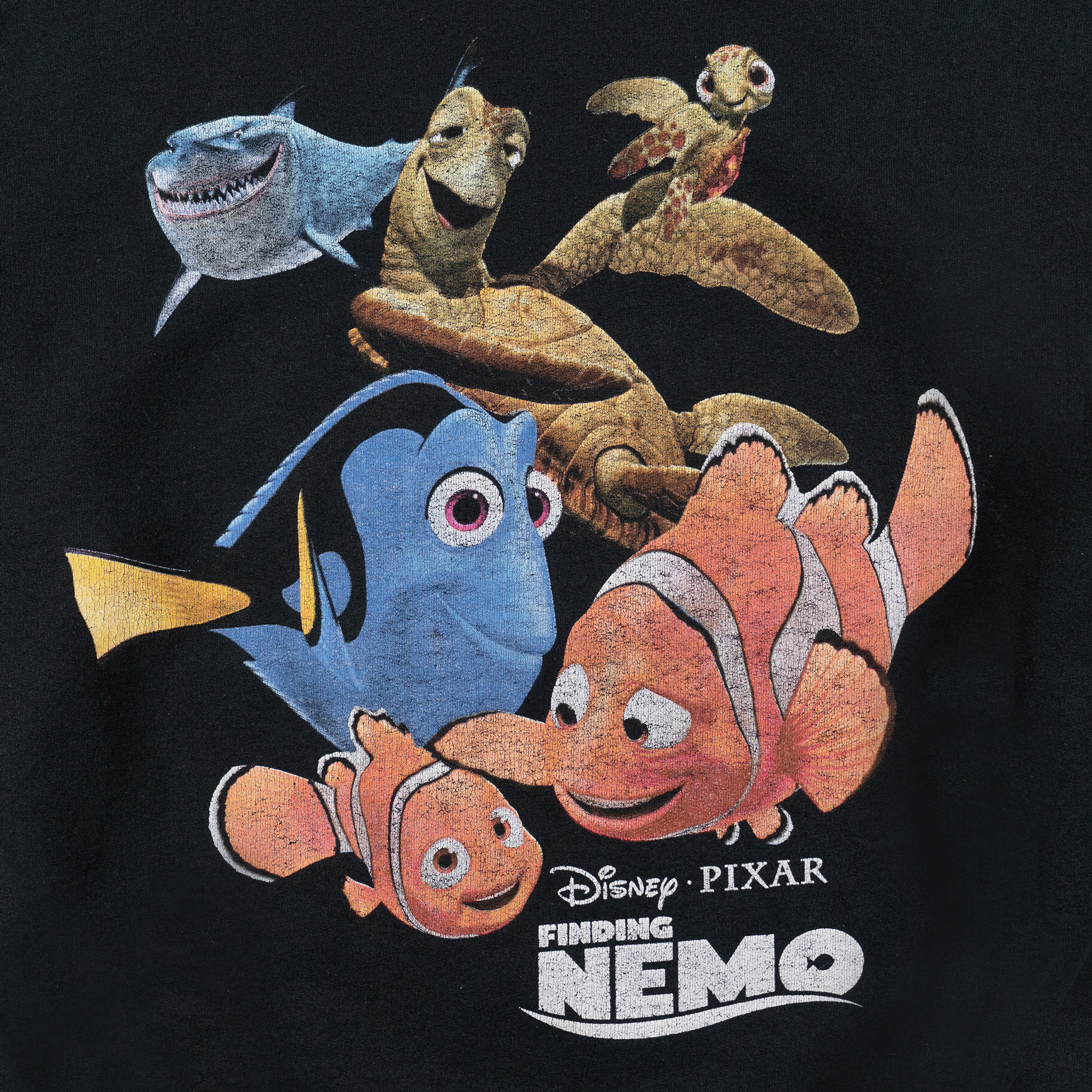 Finding Nemo Movie Promo Crewneck Black-PLUS
