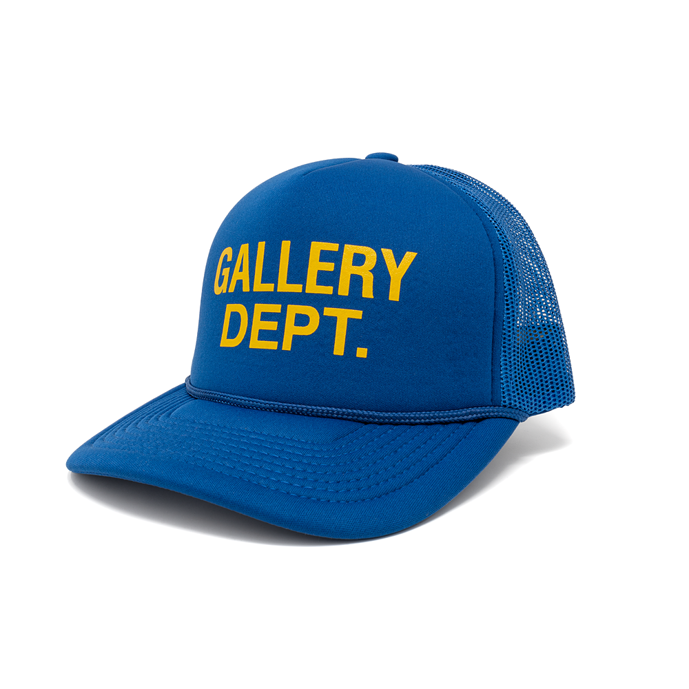 Gallery Dept. Logo Trucker Hat Blue-PLUS