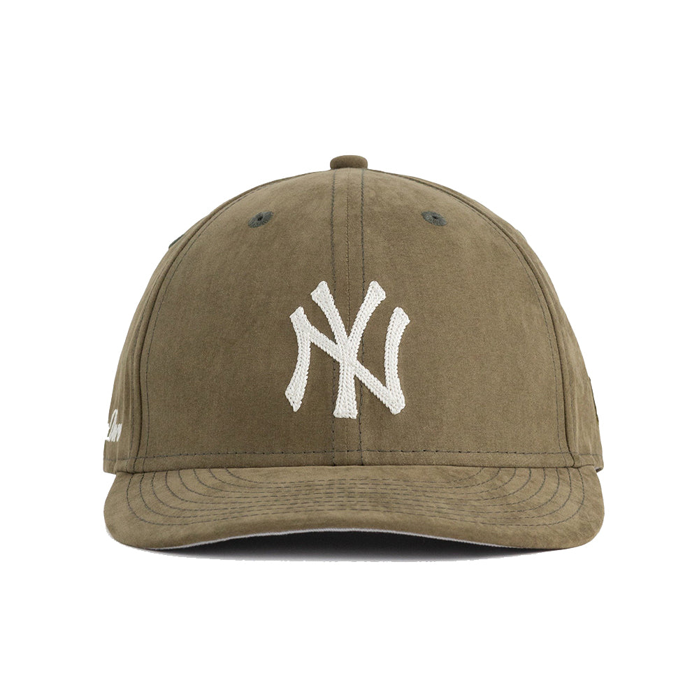 Aime Leon Dore x New Era Brushed Nylon Yankees Hat Olive-PLUS