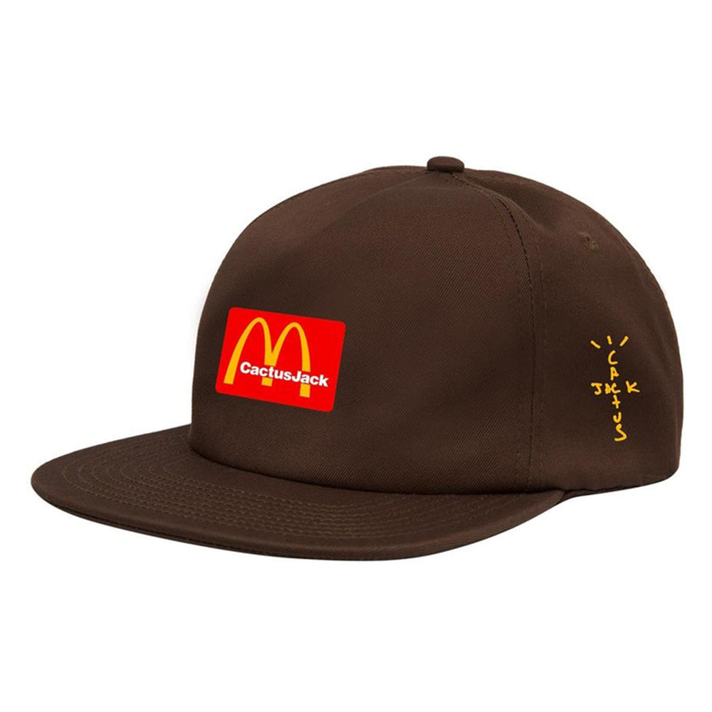 Travis Scott x McDonald's CJ Arches Hat Brown-PLUS