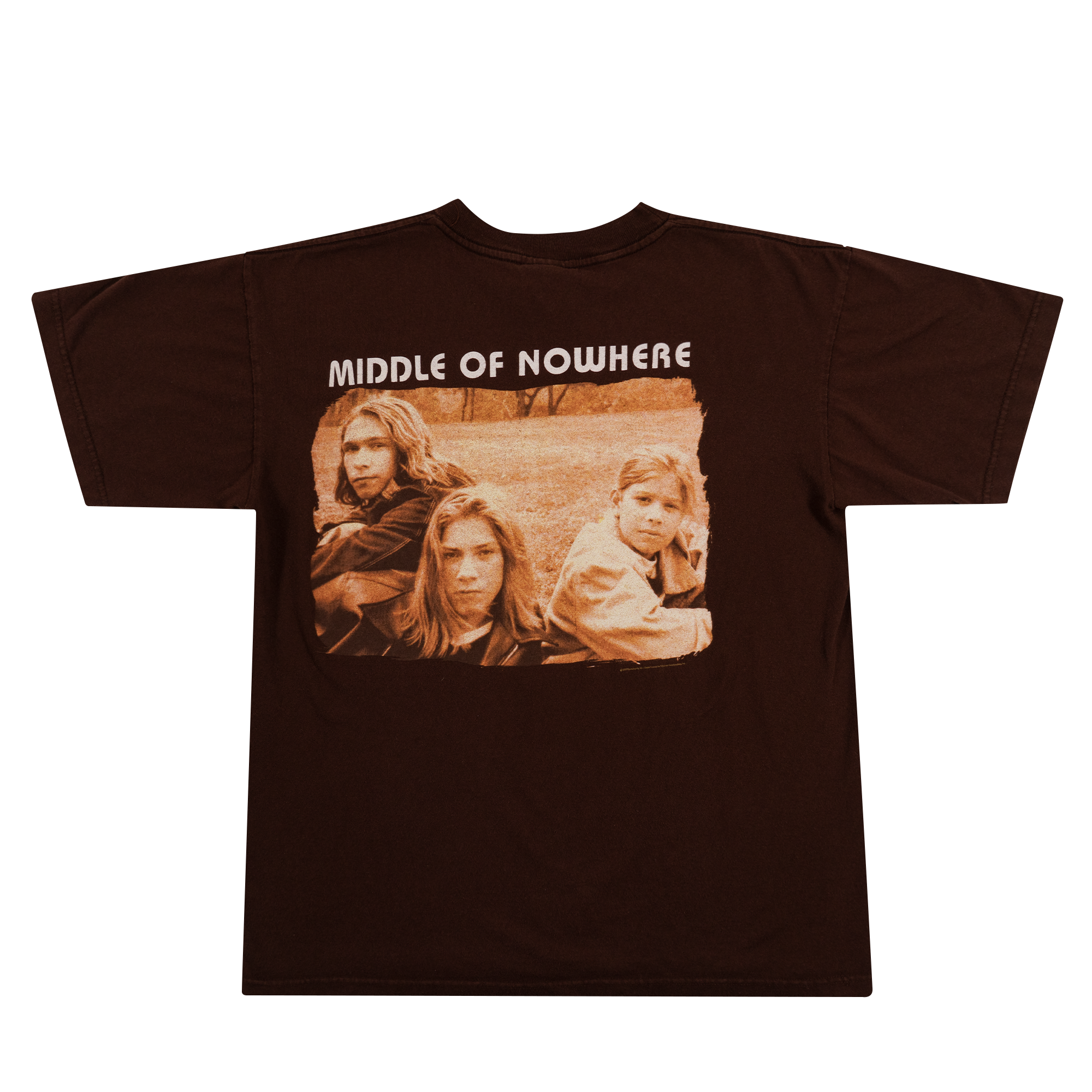 Hanson Middle Of Nowhere Tee Brown-PLUS