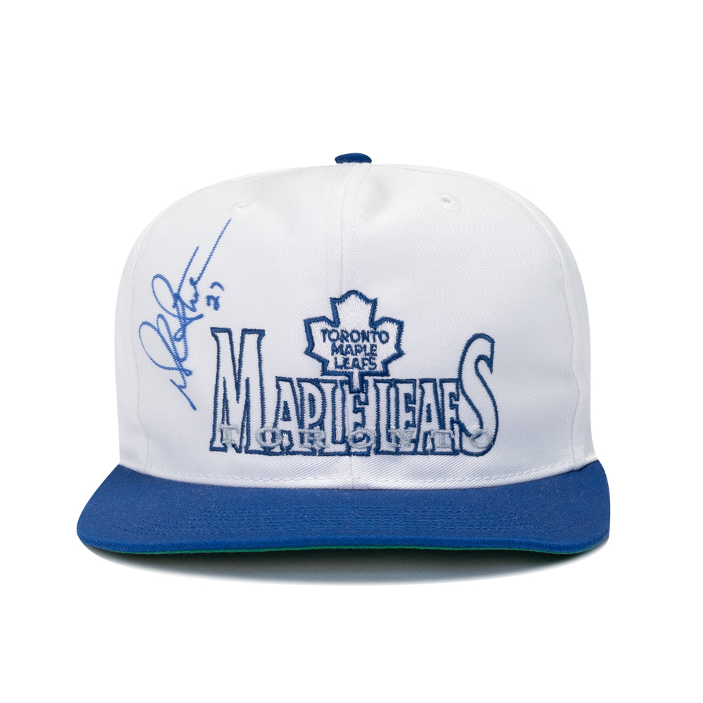 Darryl Sittler Signed Toronto Maple Leafs "The Game" Snapback White-PLUS