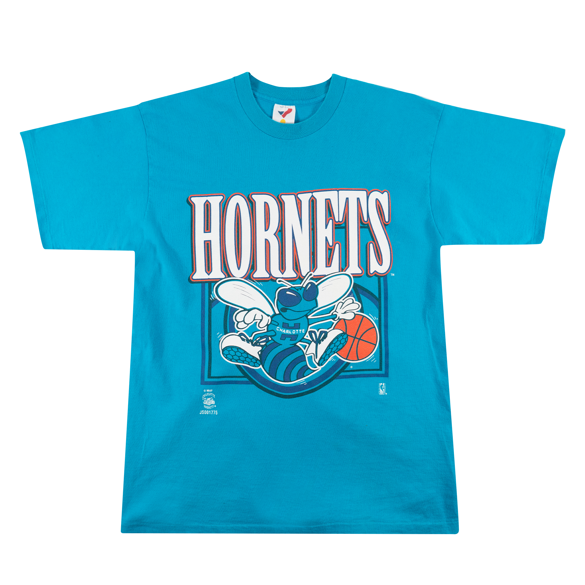 Charlotte Hornets Tee Teal-PLUS