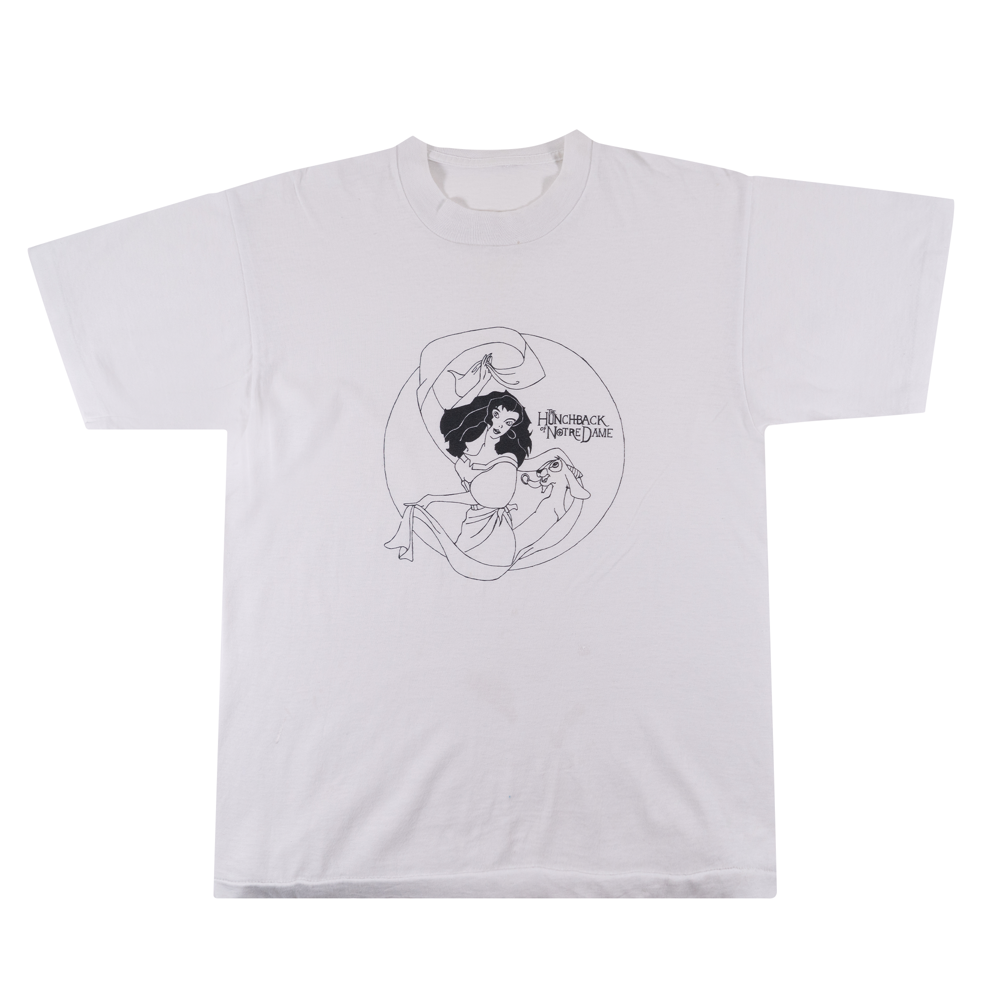 The Hunchback of Notre Dame "Colour Yourself" Disney Tee White-PLUS