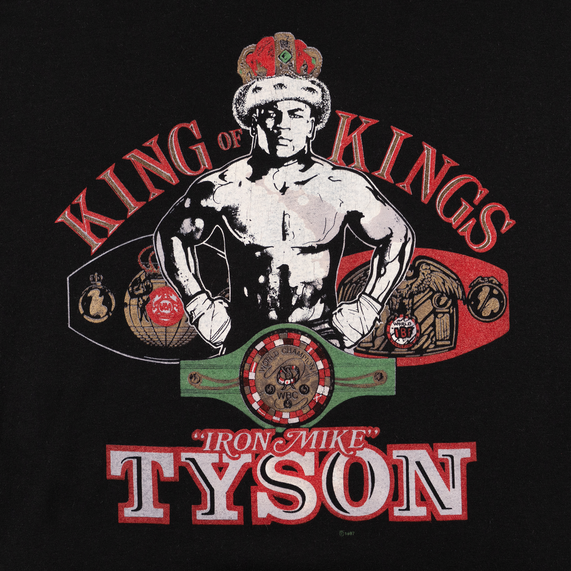 Tyson King of Kings Tee Black-PLUS