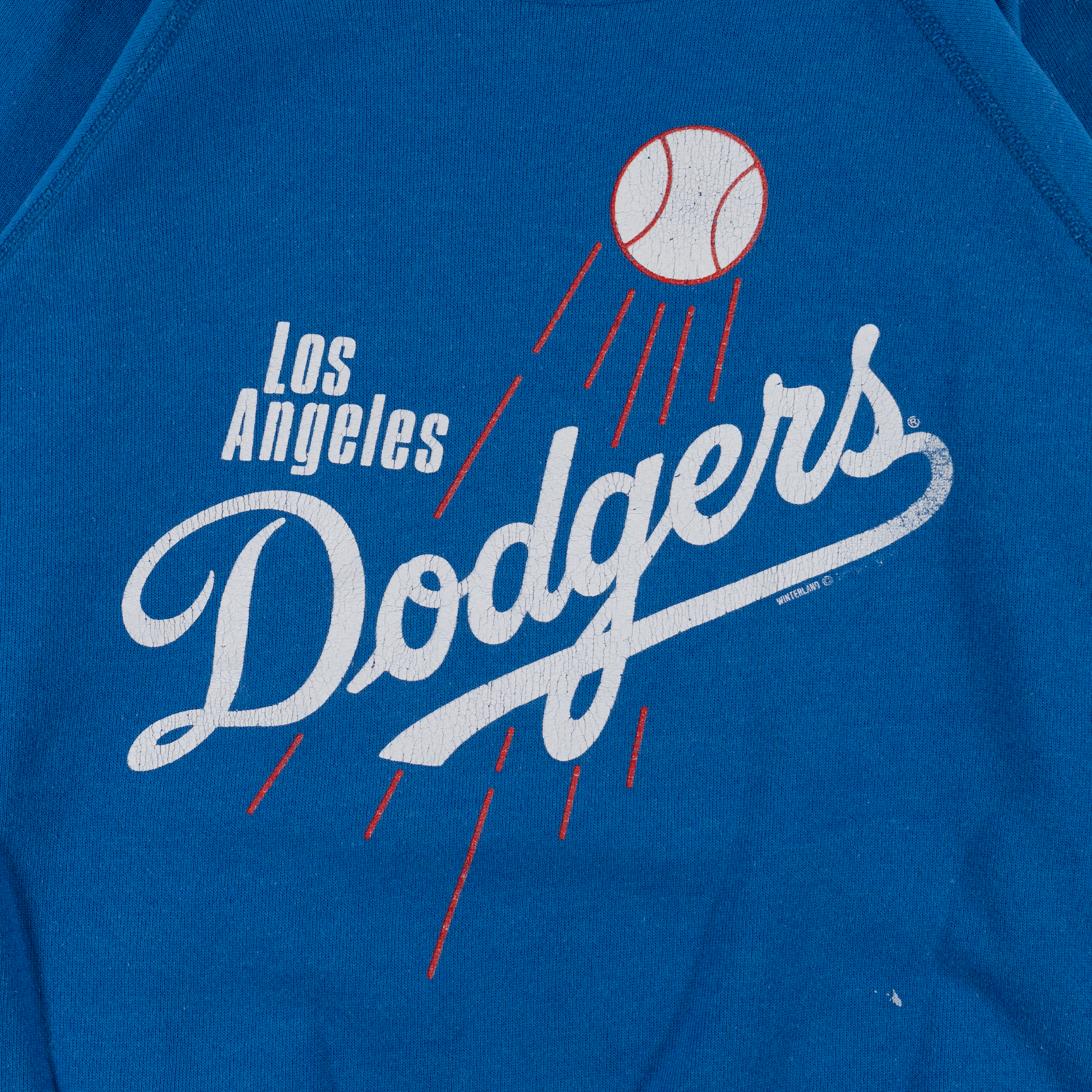 Los Angeles Dodgers Crewneck Blue-PLUS