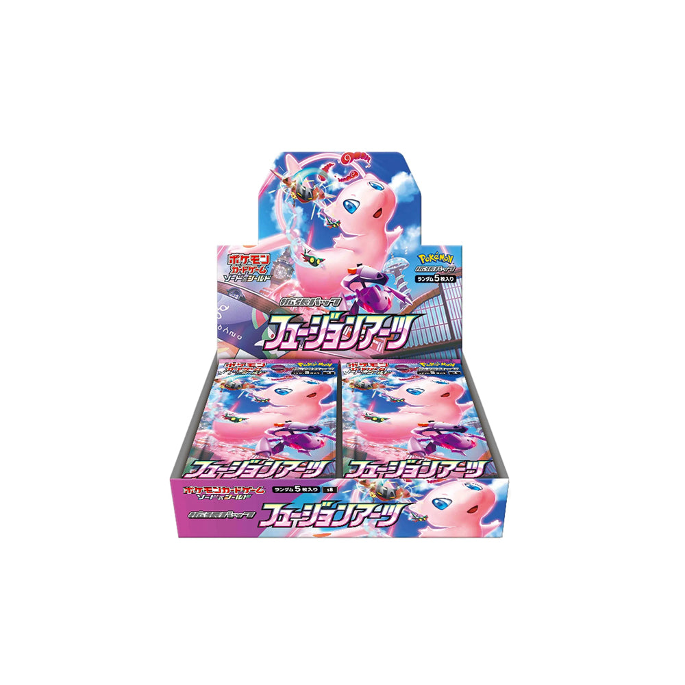 Pokémon TCG Sword & Shield Expansion Pack Fusion Arts Box (Japanese)-PLUS