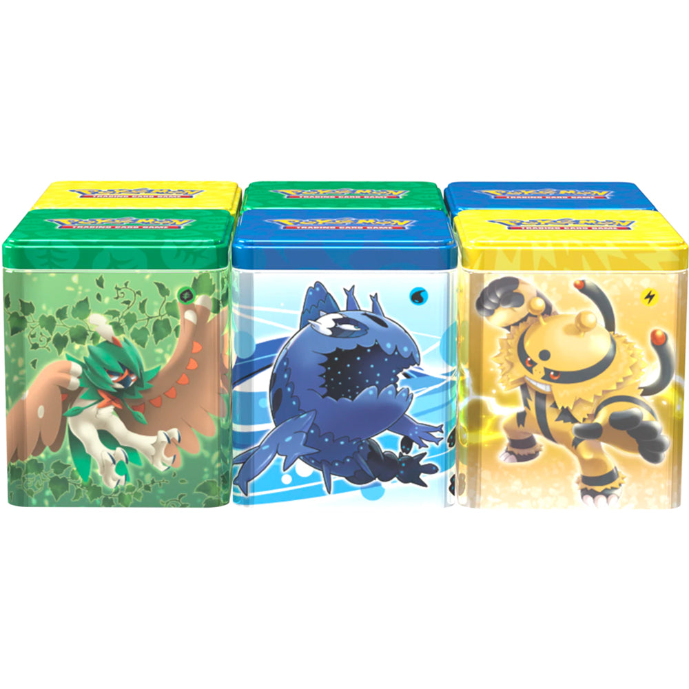 Pokemon Stacking Tins - Set Of 3-PLUS