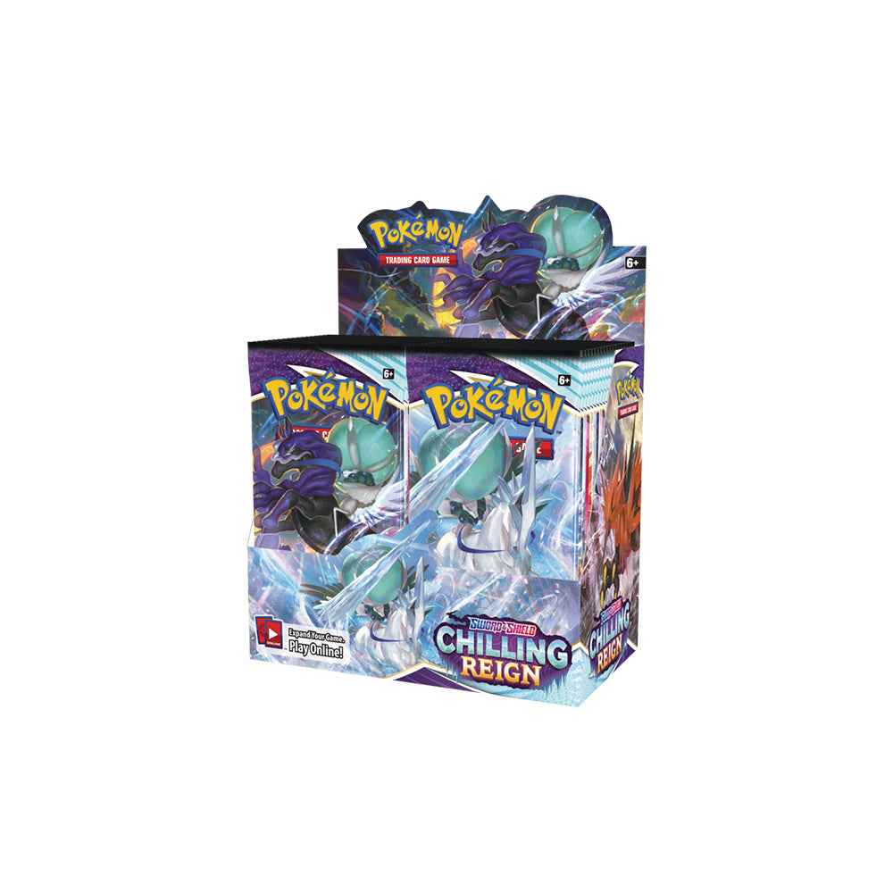 Pokemon Sword and Shield - Chilling Reign Booster Box-PLUS