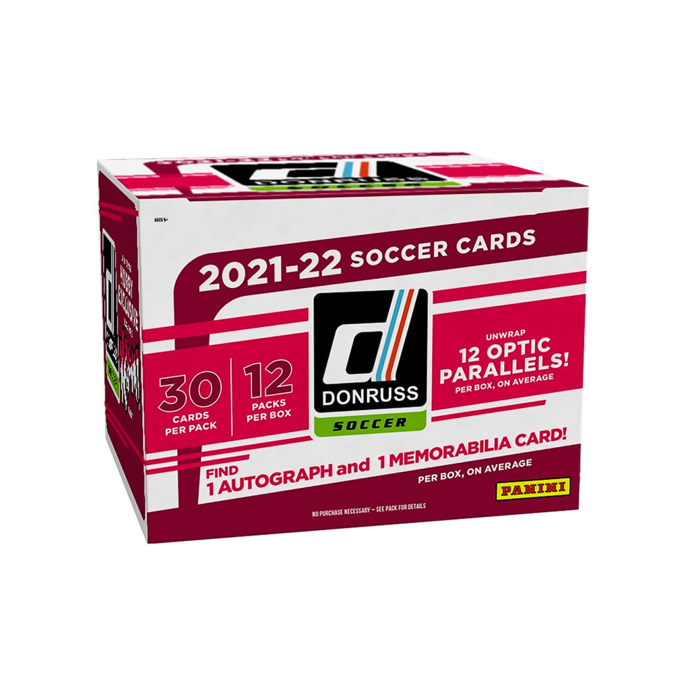 2021-22 Panini Donruss Soccer Hobby Box-PLUS