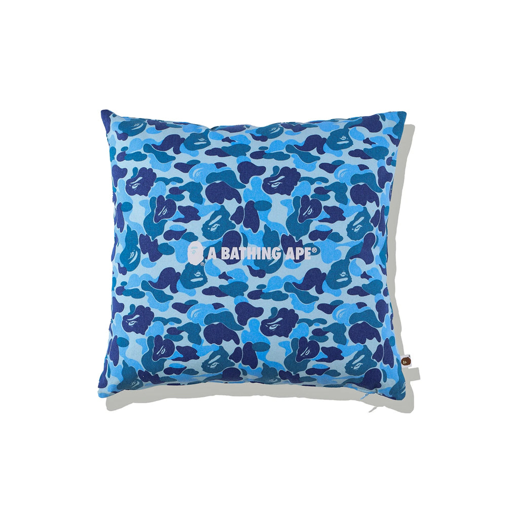 BAPE ABC Camo A Bathing Ape Square Cushion/Pillow Blue-PLUS