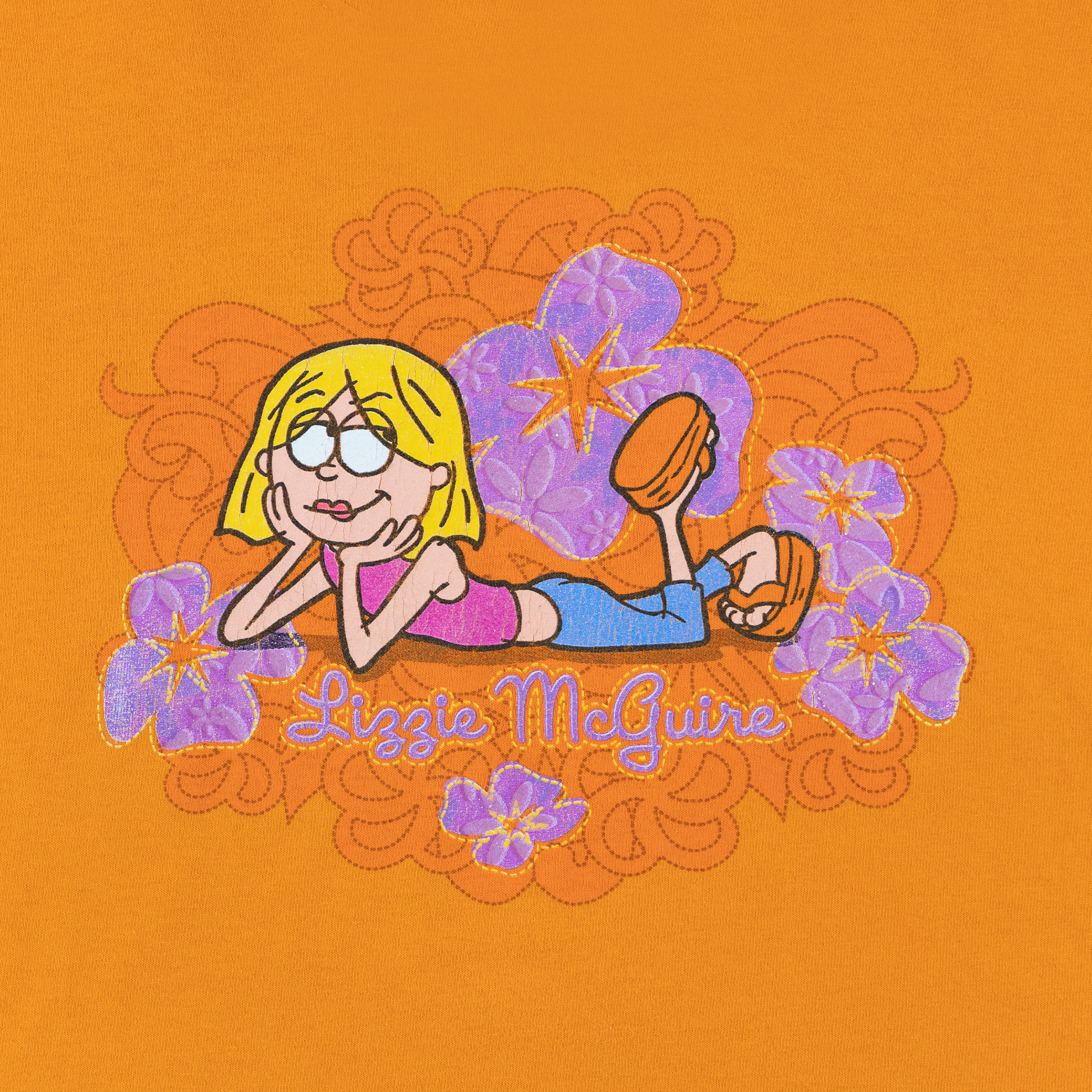 Lizzie McGuire Tee Orange-PLUS