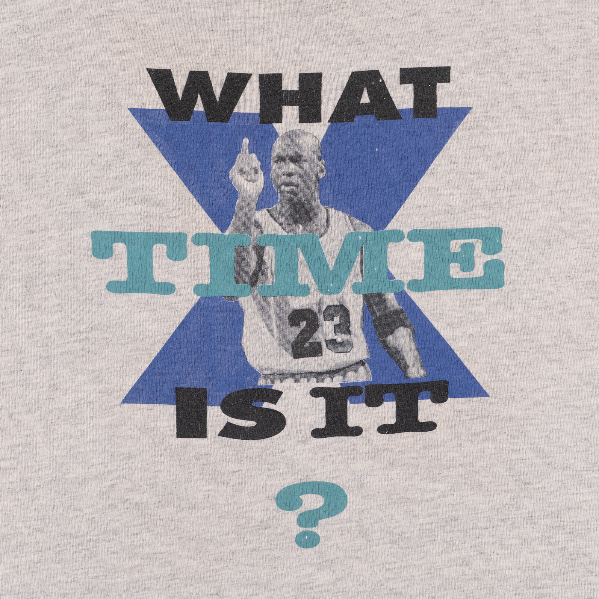 Nike Michael Jordan "What Time Is It?" Accolades Tee Grey-PLUS