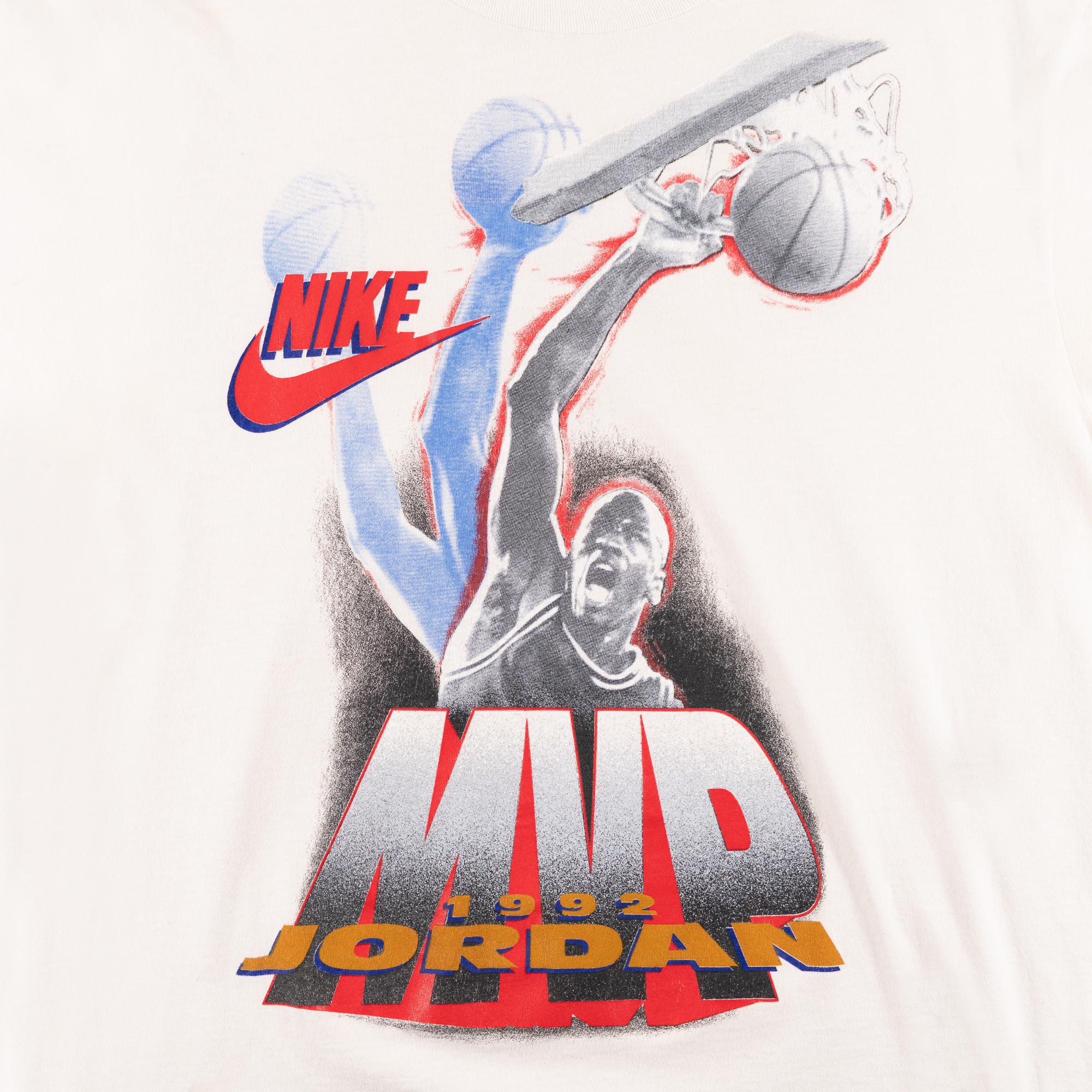 1992 Nike Michael Jordan MVP Tee White-PLUS