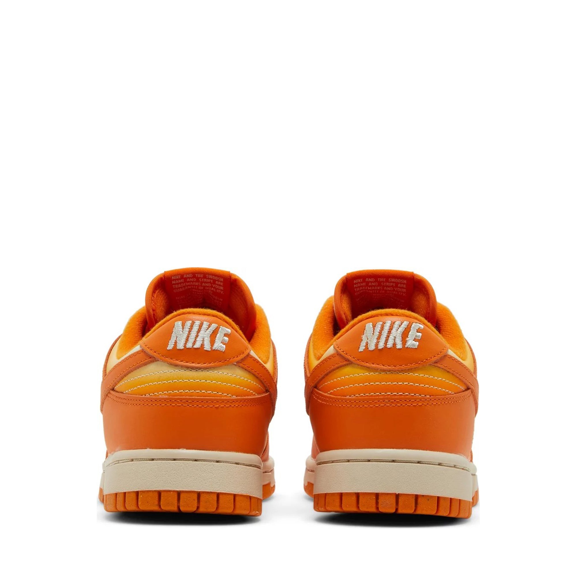 Nike dunks orange best sale