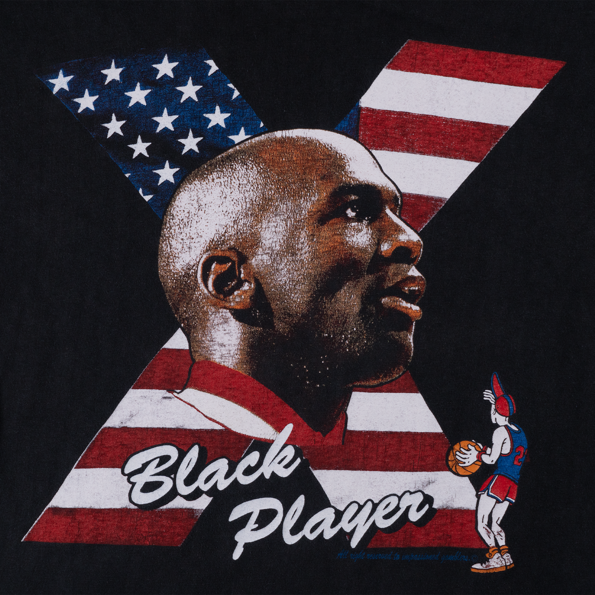 Michael Jordan Black Player X Tee Black-PLUS