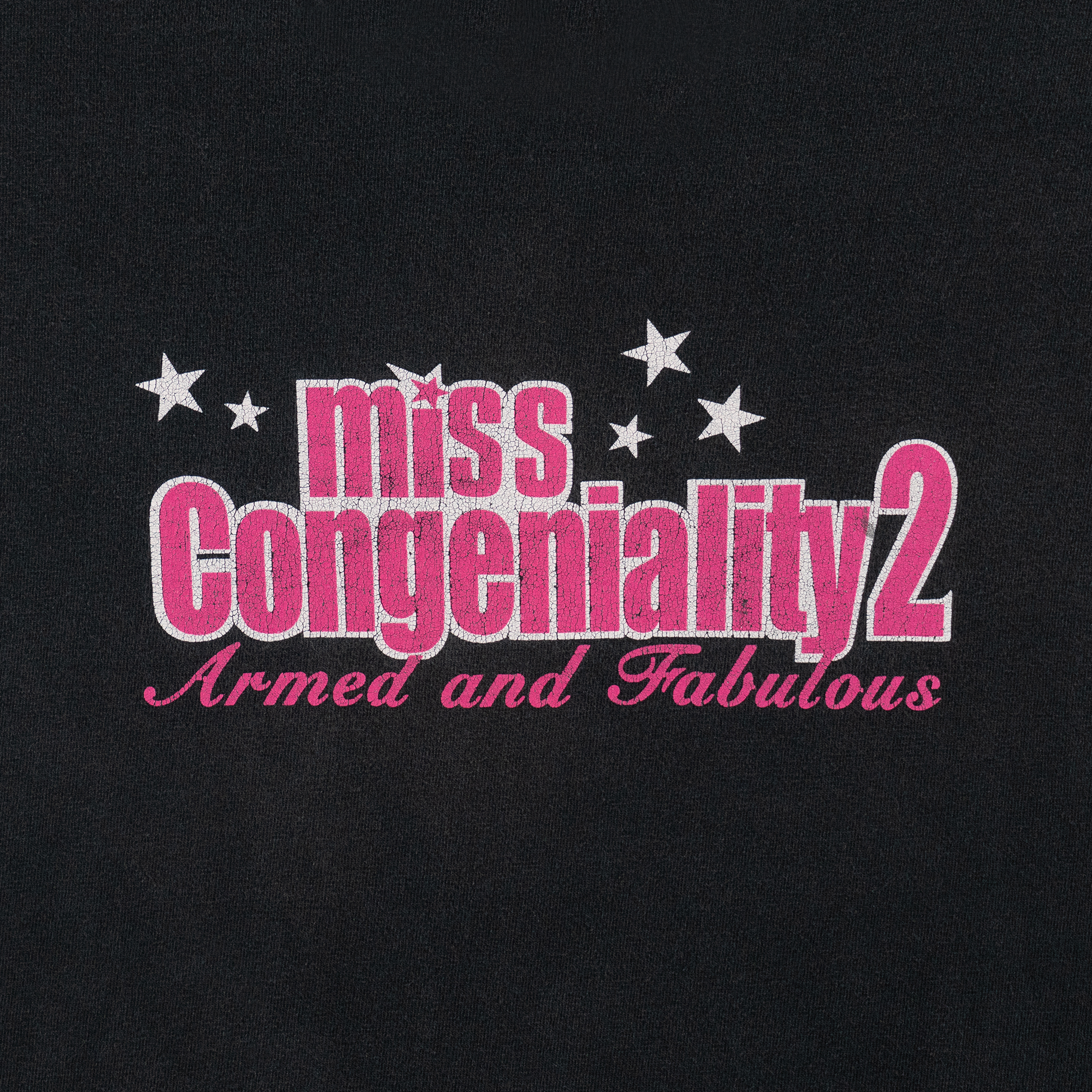 Miss Congeniality 2 Tee Black-PLUS