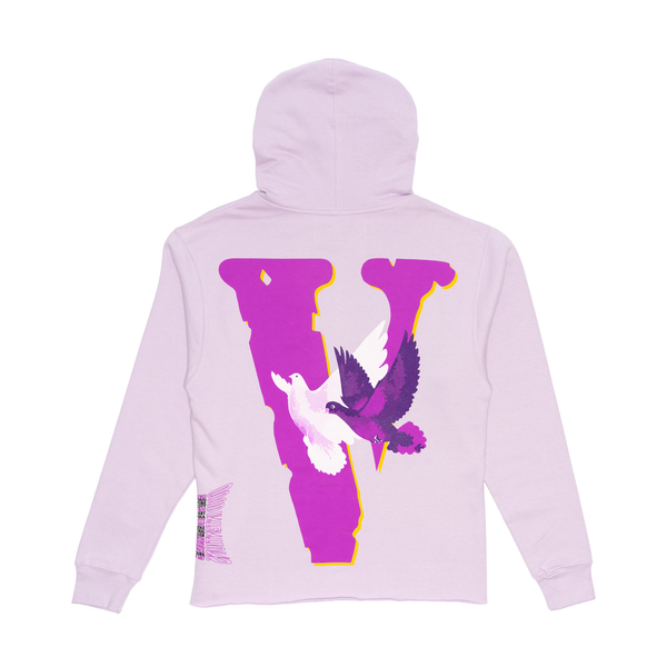 Pink vlone shop hoodie