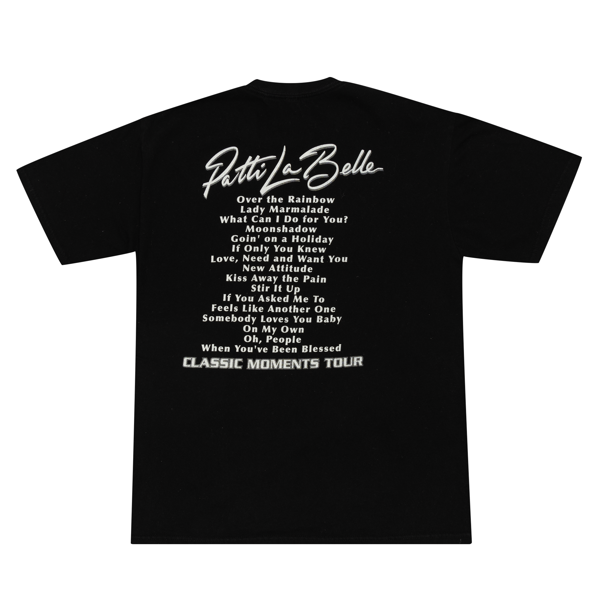 Patti La Belle Classic Moments Tour Tee Black-PLUS