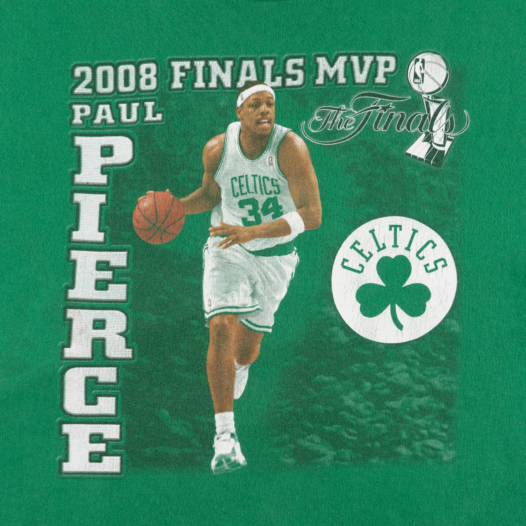 Paul Pierce 2008 Celtics Tee-PLUS