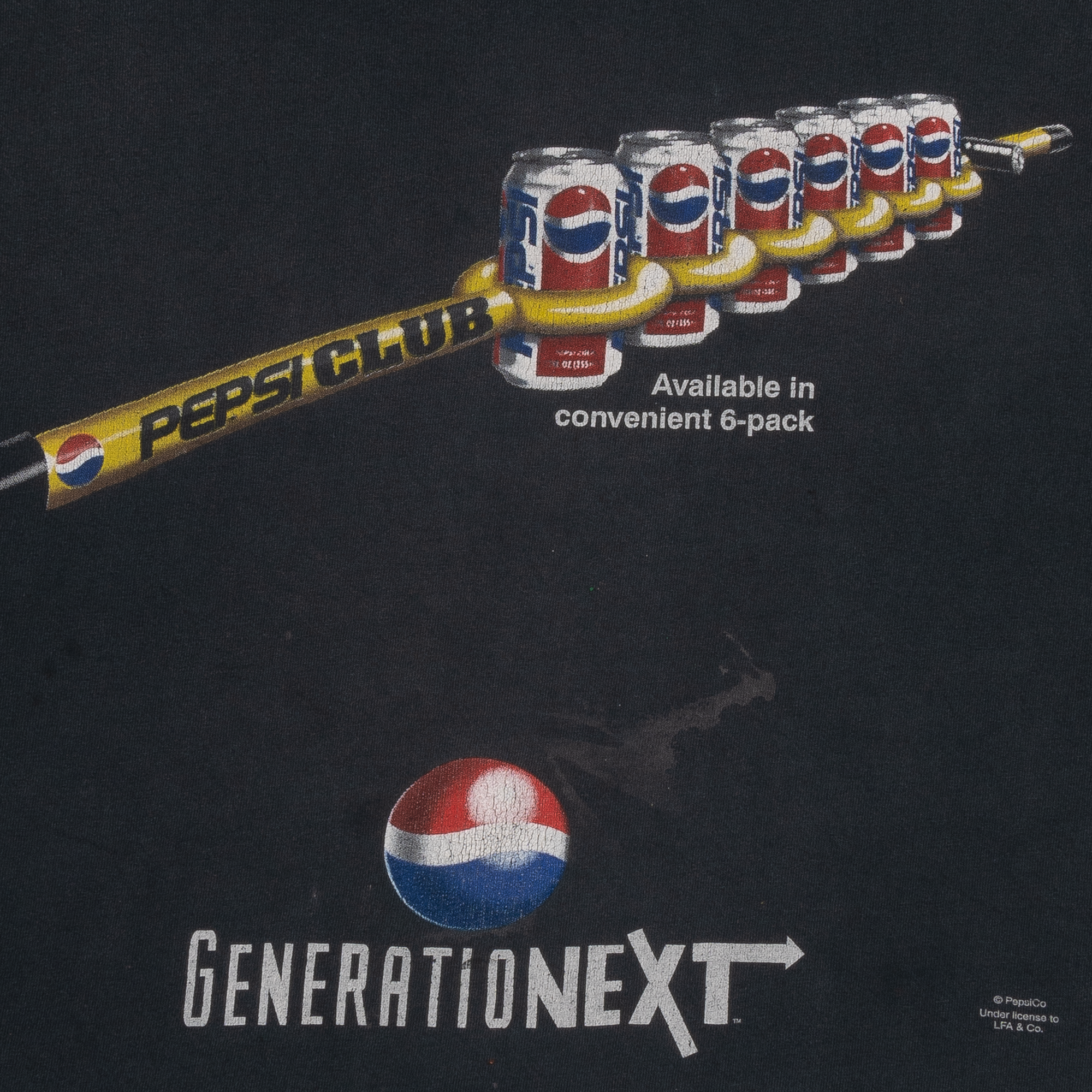 Pepsi Club Generation Next Tee Black-PLUS