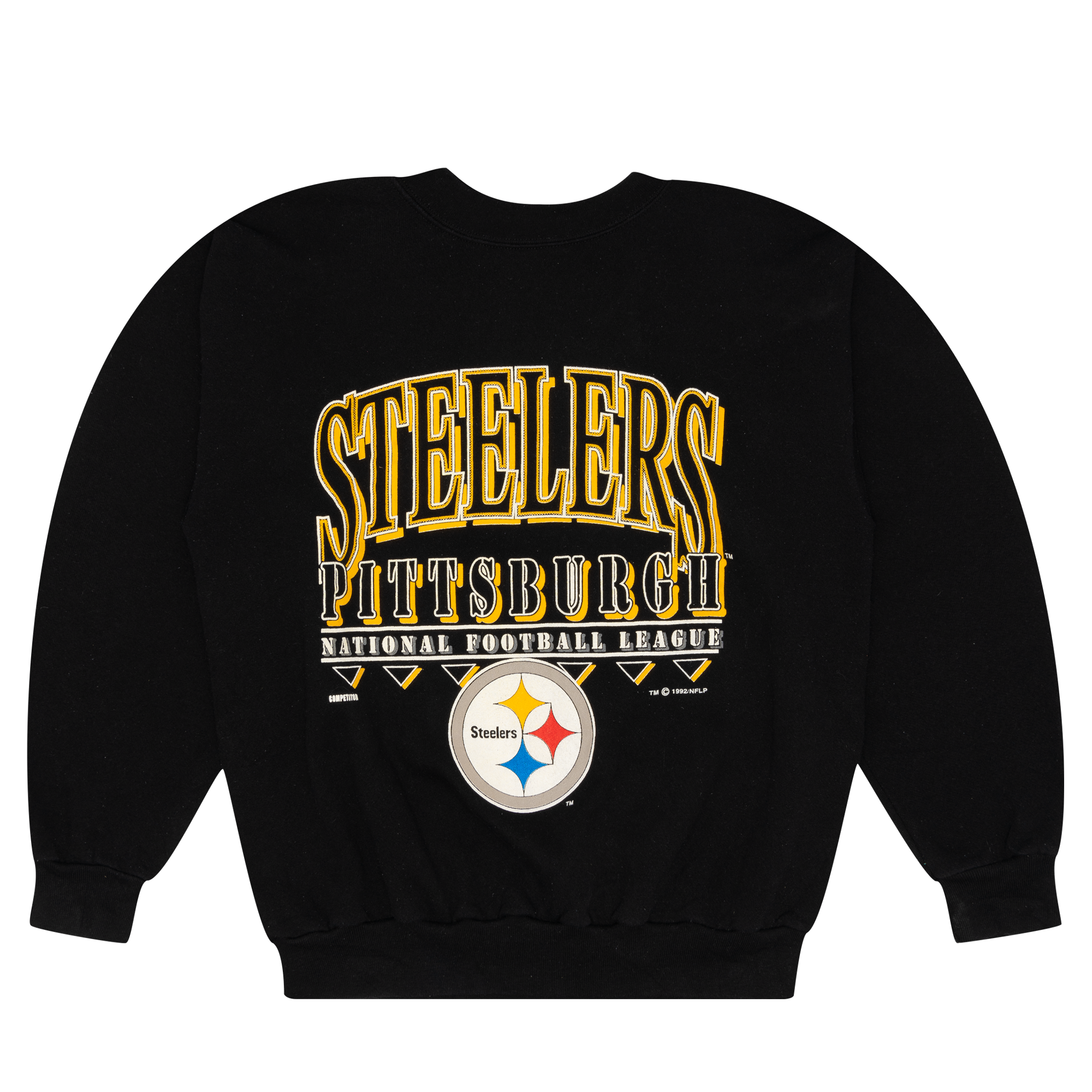 Steelers NFL 1992 Crewneck Black-PLUS