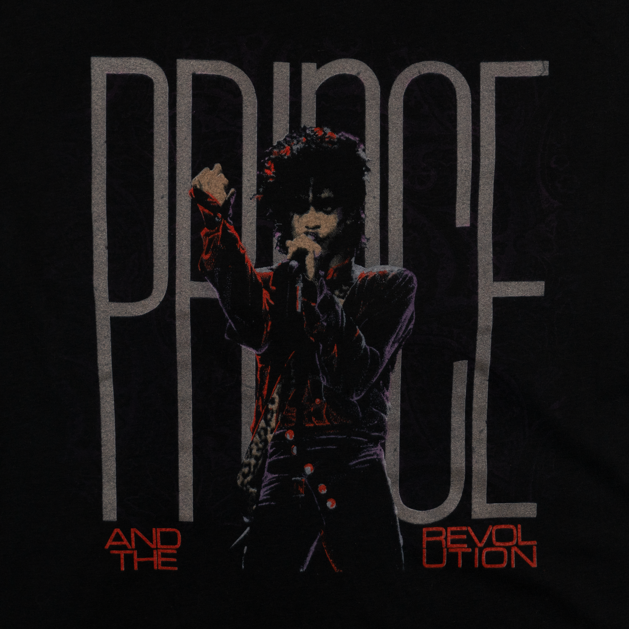 Prince And The Revolution Tee Black-PLUS