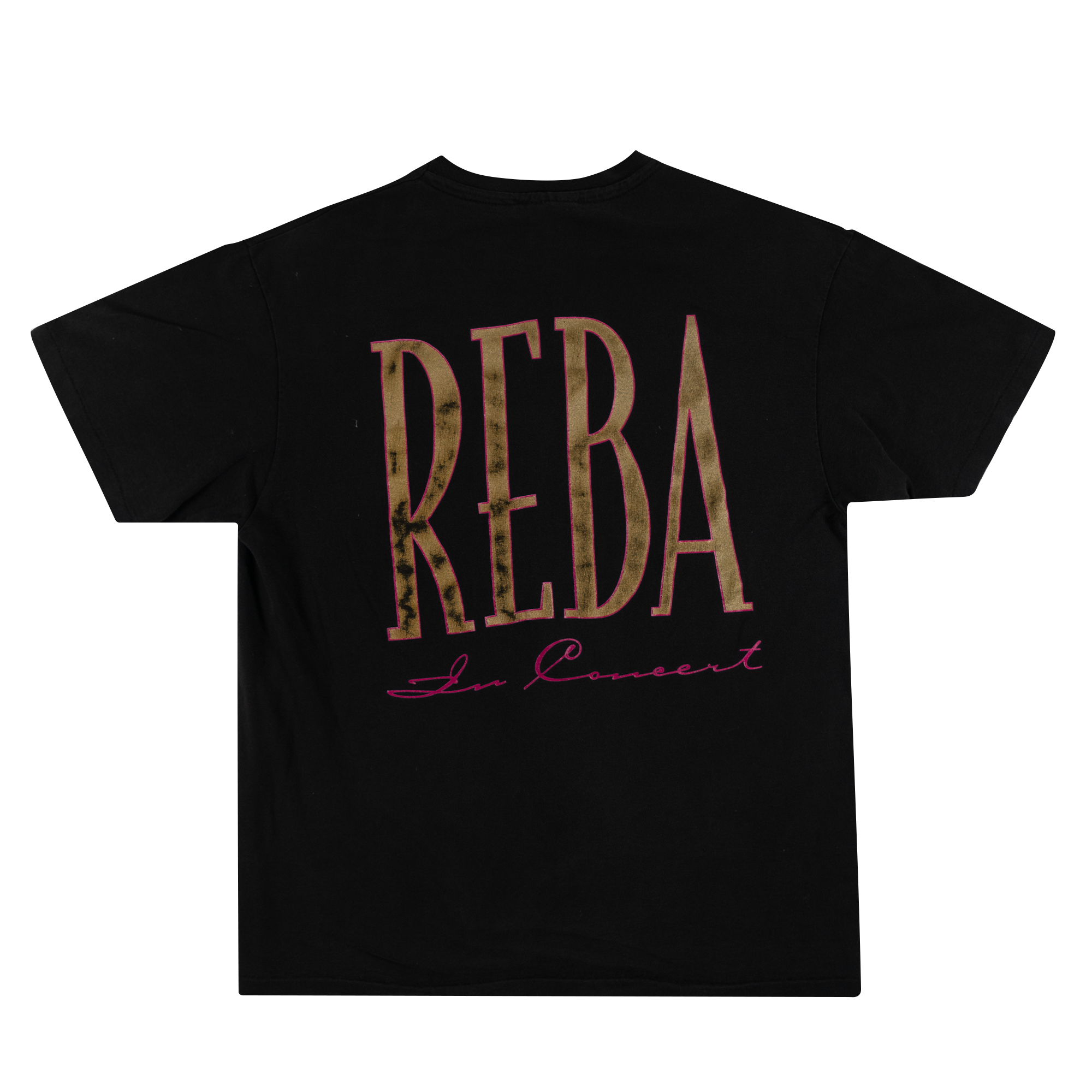 Reba In Concert Read My Mind Tour 1994 Tee Black-PLUS