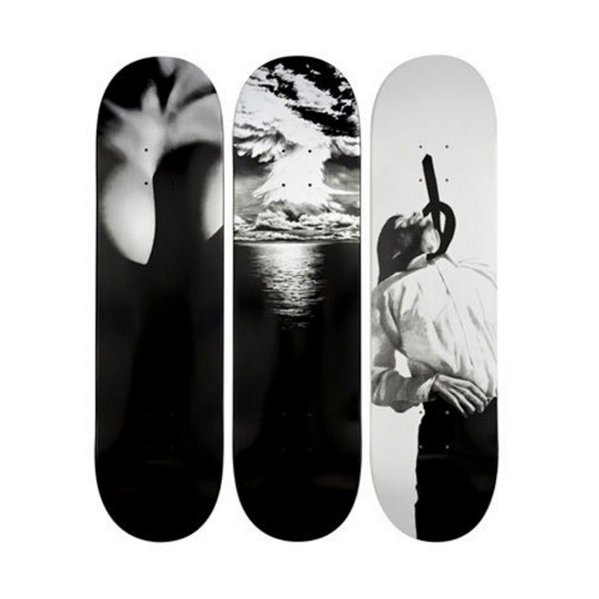 Supreme Robert Longo Skateboard Deck Set (2011)-PLUS