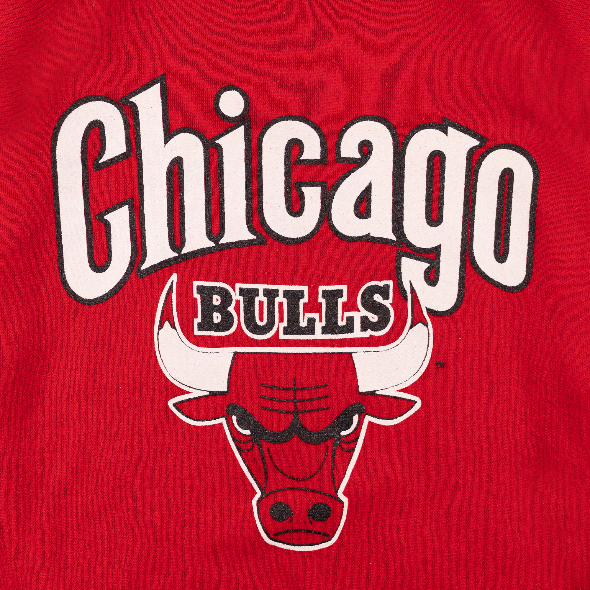 Chicago Bulls Crewneck Red-PLUS