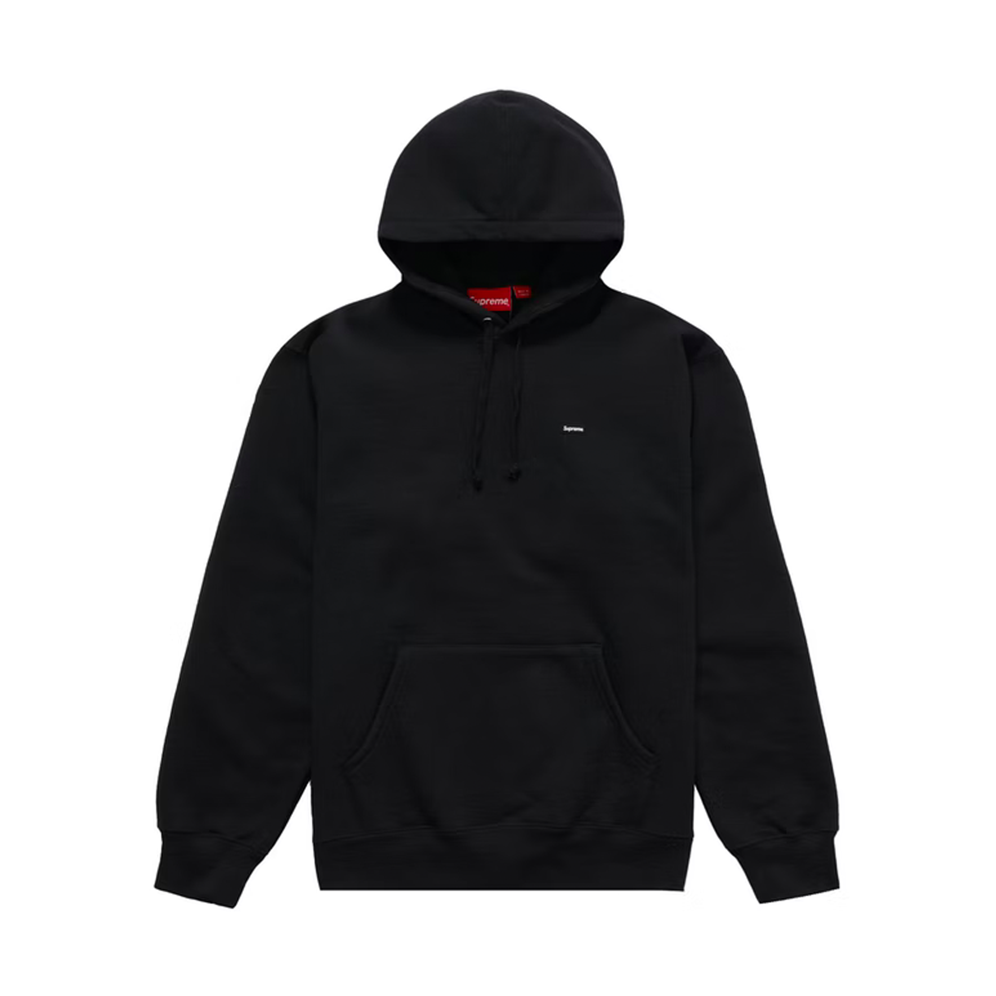 Supreme Small Box Hooded Sweatshirt (SS22) Black-PLUS