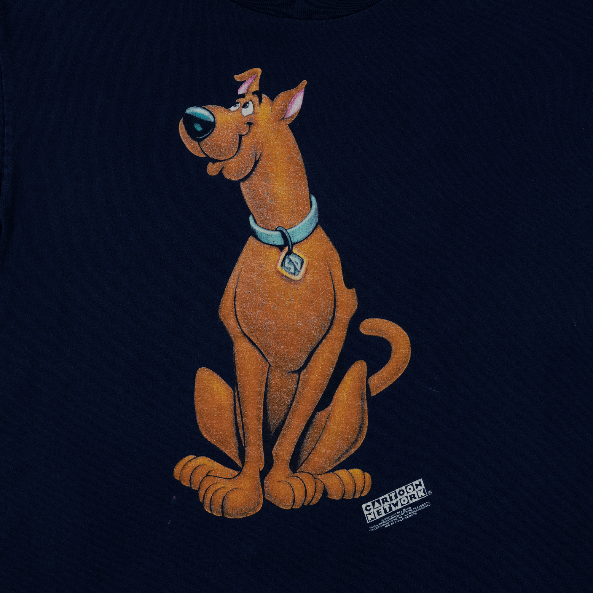 Scooby Doo Cartoon Network Tee Navy-PLUS