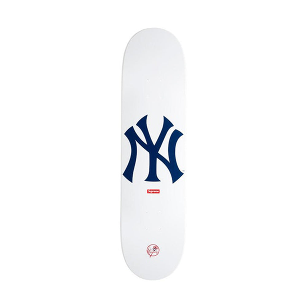 Supreme New York Yankees Skateboard Deck White-PLUS